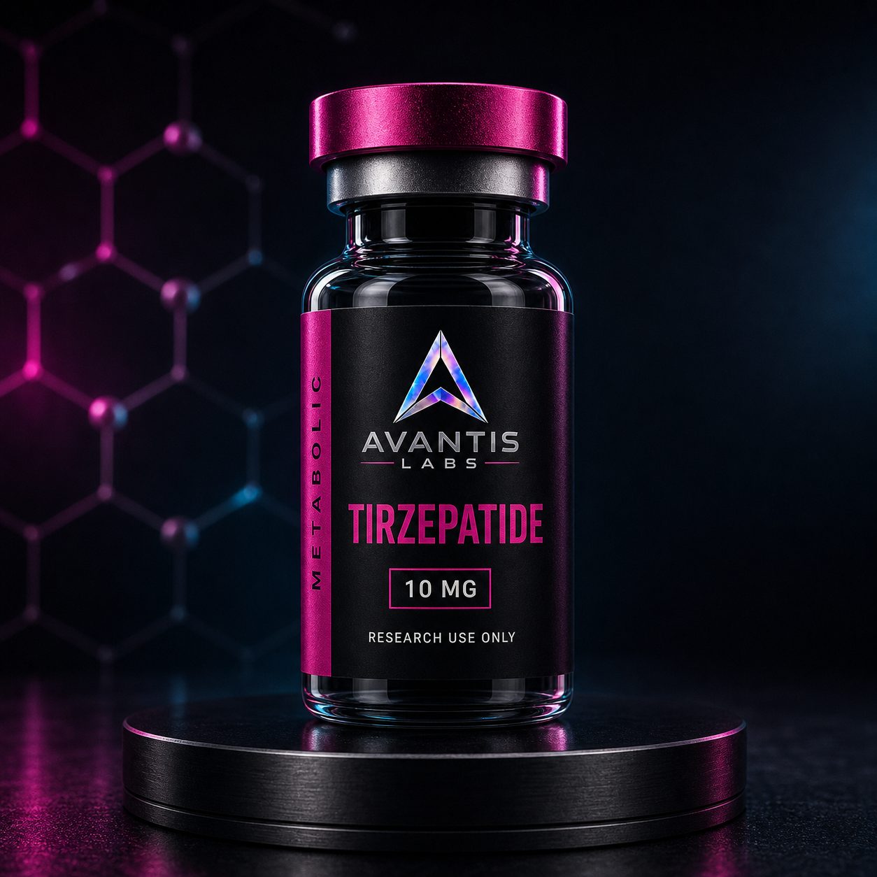 Vial Avantis de tirzepatida